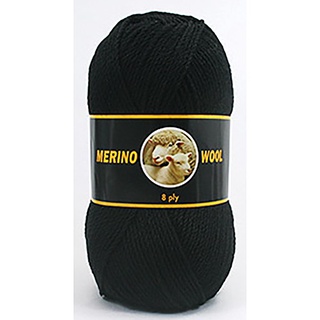 美麗諾羊毛 100% 8 層 100g 用於手工編織鉤針編織的奢華柔軟紗線