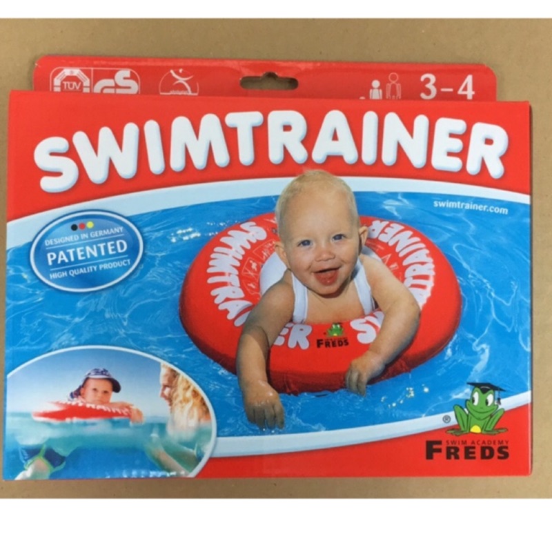 SWIMTRAINER 德國正品泳圈 0.2～4歲 （紅色）