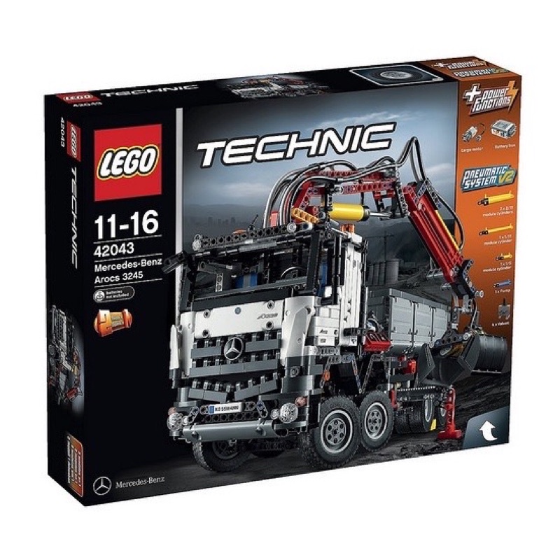 LEGO 42043 Mercedes- Benz Arocs 梅賽德斯賓士貨卡車 TECHNIC 科技系列