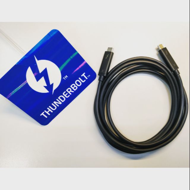 可面交 Thunderbolt3線 長度2M 速度40G 全新品 通過認證