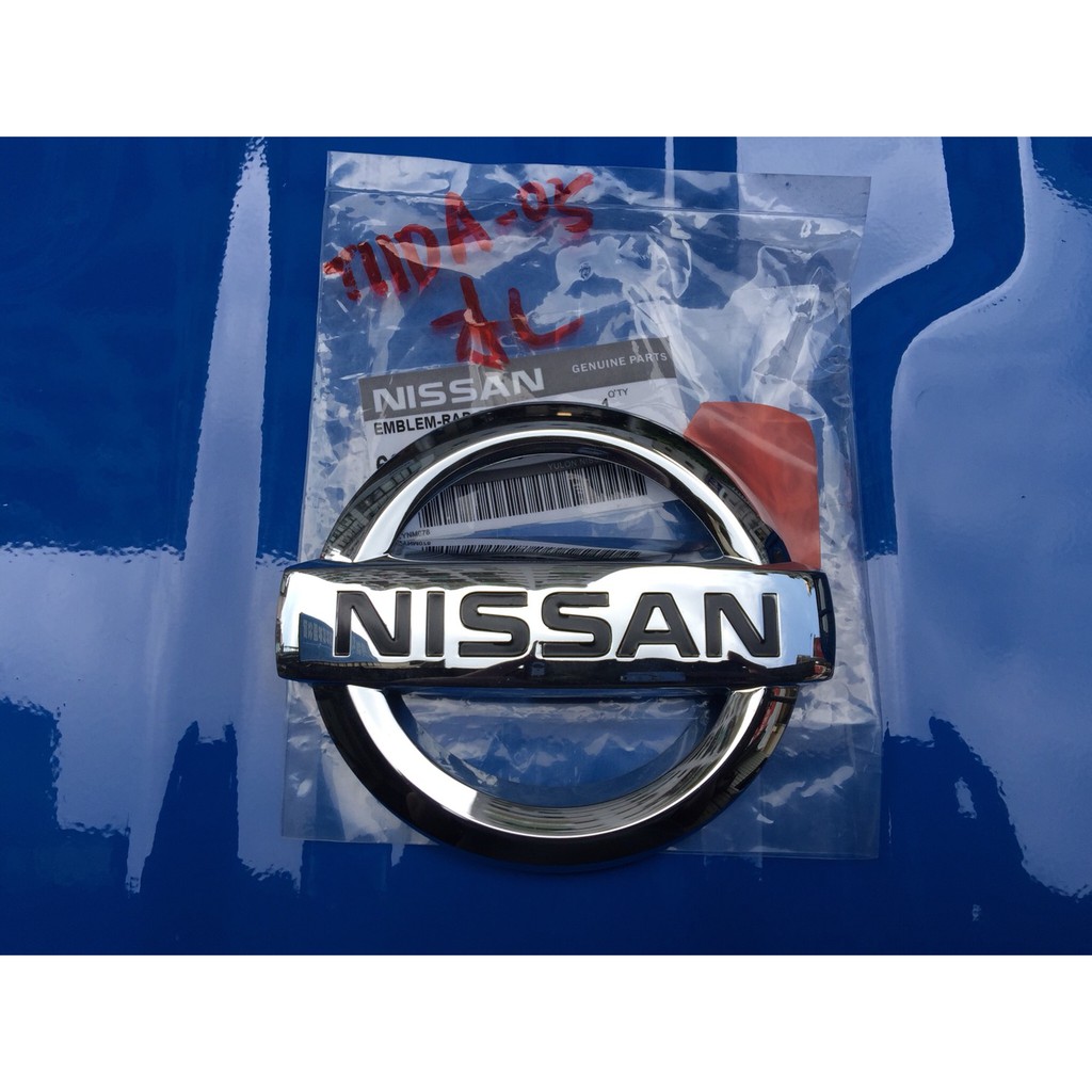 {阿勳精品}~ 日產 NISSAN TIIDA 06 07 08 09 10 11 12 全新 正廠 前保桿 標誌..