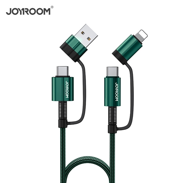 JOYROOM G3系列 四合一多功能 傳輸充電線 快充線 (TYPE-C / Lightning / USB-A)