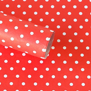 ☆╮Jessice 雜貨小鋪╭☆水玉(紅) 包裝紙 單款30張/包$180 超取需對摺寄出不介意再下標