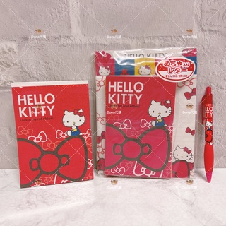 🌸Dona代購🌸現貨 日本正版 HELLO KITTY 凱蒂貓 自動鉛筆+信封+信紙+便條紙 C21
