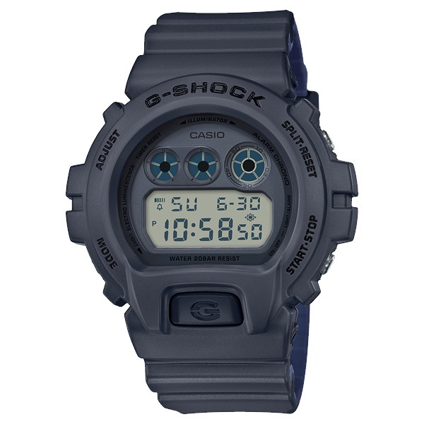 【CASIO】卡西歐G-SHOCK超人氣錶款 防水200米 耐衝撞DW-6900LU-8 台灣公司貨保固一年