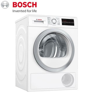 【刷卡分期】【送標準安裝】【BOSCH 博世】9公斤 冷凝式滾筒乾衣機WTG86404TC