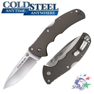 COLD STEEL Code 4 Clip Point 平刃 S35VN 鋼材 | 58PS