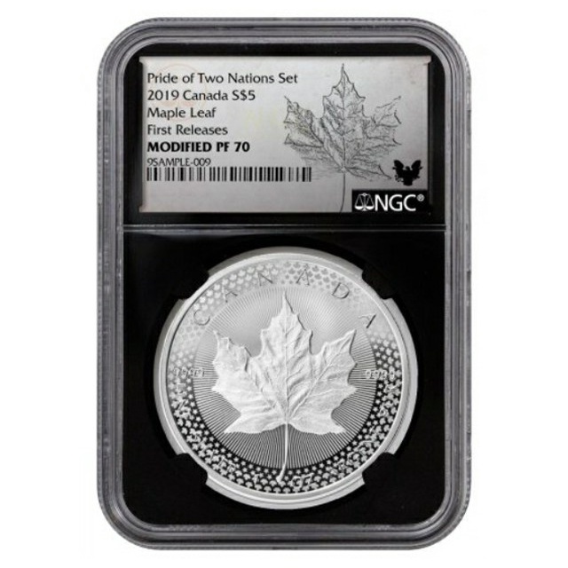 2019加拿大楓葉銀幣NGC PF70 FR