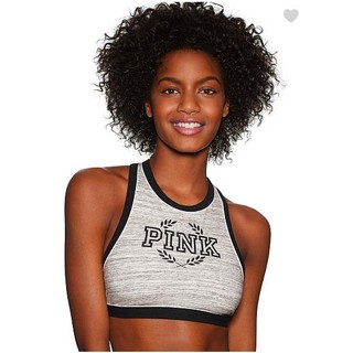 Victoria's Secret 維多莉雅的秘密 VS副牌 PINK 現貨 運動上衣 經典款 灰色 小可愛