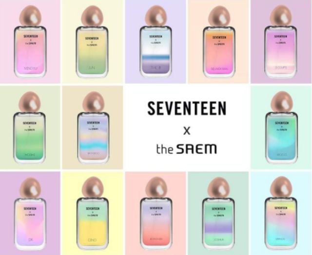 現貨 The Saem Seventeen 限量香水代購 買送面膜 蝦皮購物