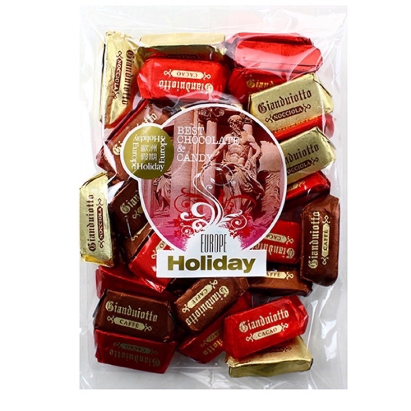 義大利 歐洲假期 Europe Holiday 金磚造型 榛果巧克力