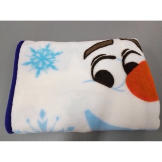 現貨 迪士尼 Frozen 冰雪奇緣 雪寶 毛毯 午睡毯 卡通毛毯