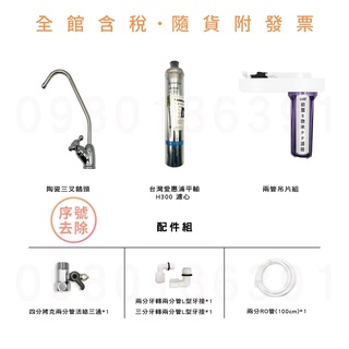 H300 兩道式淨水器(吊片) (含稅) 濱特 愛惠 EVERPURE 美國原廠 平輸 水貨 ※請先參考賣家關於我