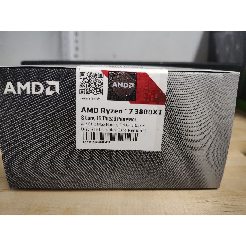 AMD R7 3800XT 8C16T CPU