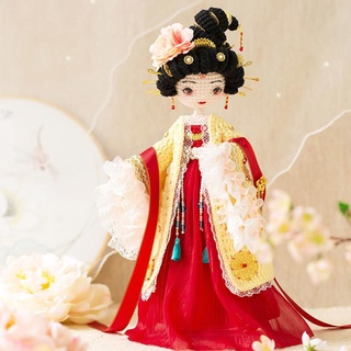 牡丹花神玩偶手工diy鉤針娃娃材料包#手工娃娃#DIY材料包#手工編織玩偶#手作禮物#玩偶鉤針#針織娃娃材料包