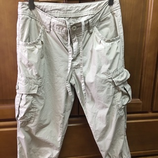UNIQLO 七分縮口褲 M號 7-8成新