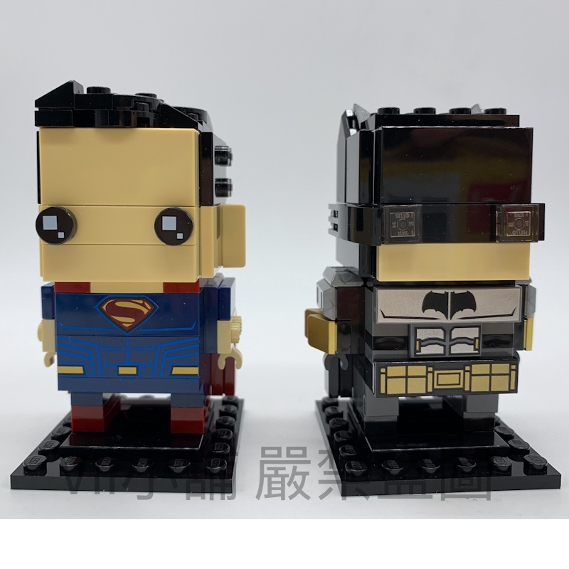 二手 樂高 LEGO 41610 Brickheadz 大頭系列 正義聯盟 蝙蝠俠 超人 DC