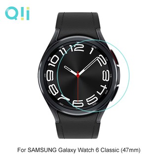 Qii SAMSUNG Galaxy Watch 6 Classic (47mm) 玻璃貼 (兩片裝) 現貨 廠商直送