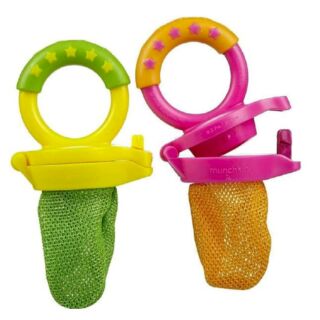 美國 munchkin fresh food feeder 寶寶果肉學習器 水果棒 (單入拆售隨機出)