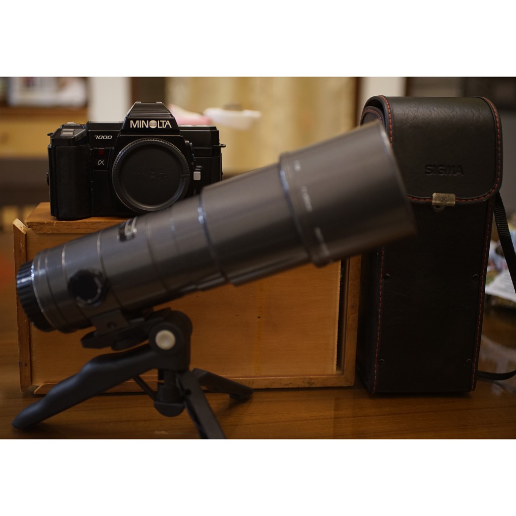 打鳥全幅小泡Sigma AF 400mm F5.6 Minolta/Sony A口自動對焦鏡送底片機