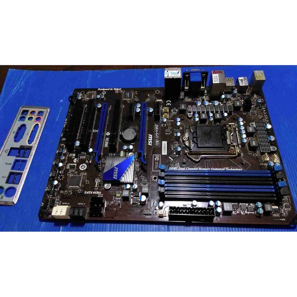 【老農夫】MSI 微星 Z68-G43 DDR3 1155 主機板 含檔板