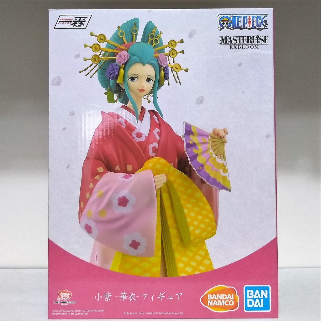 正版景品 現貨代理版一番賞海外限定海賊王和之國華之幕花魁小紫全新未拆 蝦皮購物