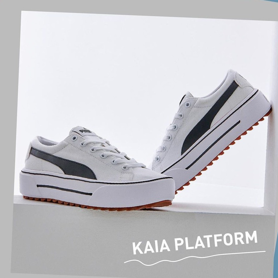 零碼【CHII】韓國 Puma Kaia Platform 宣美 厚底鞋 黑色 白色 383804-02 01 03