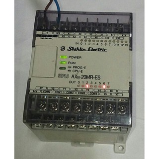 🌞二手現貨保固 臺製SHIHLIN士林PLC AX0S-20MR-ES/UL In12/Out8 100-240VAC