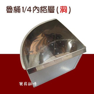 【1/4魯桶內格】不銹鋼魯桶節能桶不鏽鋼煮麵鍋調理鍋魯桶內隔層內格層