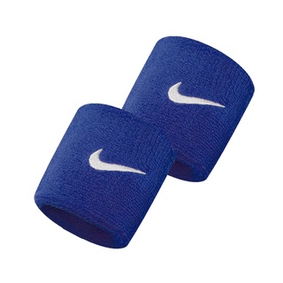 Nike 護腕 Swoosh Wristbands 藍 白 男女款 球類運動【ACS】 NNN04402OS