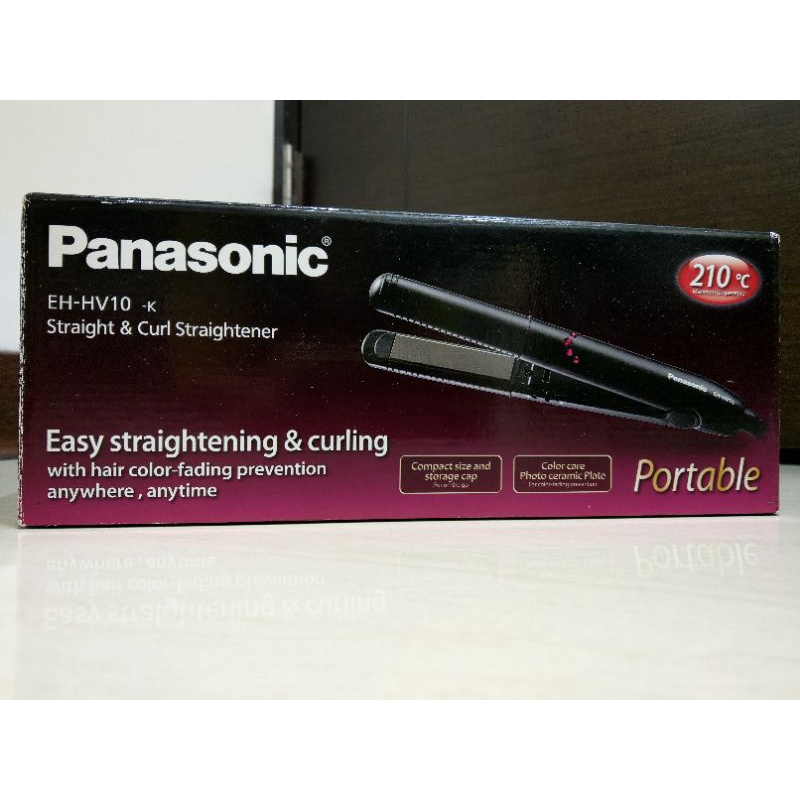 Panasonic 國際牌 攜帶型直髮捲燙器規格/型號  EH-HV10