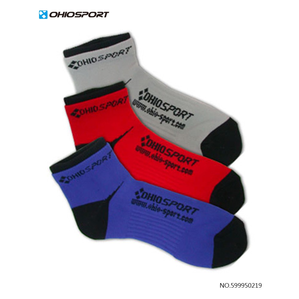 【路達自行車衣百貨】 OHIOSPORT 01款式 短襪款單車運動襪 599950119
