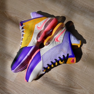 Nike 籃球鞋 Lebron XIX Low 19 Lakers 湖人隊 男鞋 LBJ ACS DO9828-500