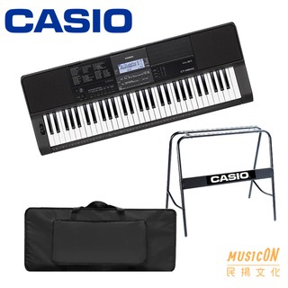 【民揚樂器】卡西歐電子琴 CASIO CTX800 61鍵 可優惠價加購原廠琴架 電子琴袋