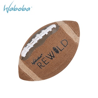 瑞典-[WABOBA]9″ Rewild Football /叢林橄欖球/海灘沙灘球類運動/露營戶外水上陸上玩具