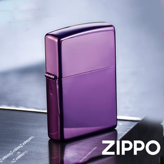 ZIPPO 炫光紫(素面)防風打火機 經典素面 官方正版 現貨 禮物 送禮 刻字 客製化 終身保固 24747