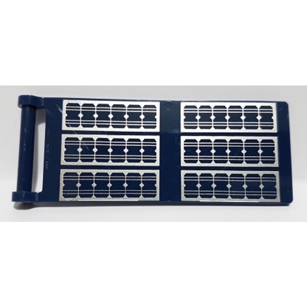 【TCT】 LEGO 樂高 深藍色 7x3 帶有6個太陽能板 印刷 30292pb042