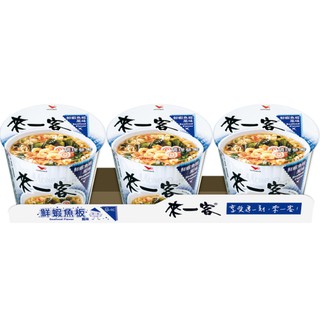 ＊快速出貨＊統一 來一客 鮮蝦魚板風味 63g 『E1132』 12碗一箱 速食麵 泡麵 杯麵 方便麵 即食
