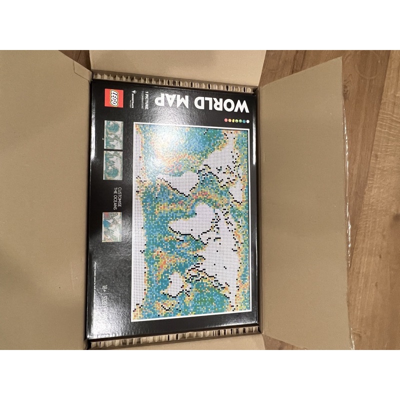 樂高31203世界地圖全新品,有原箱八角魔人勿擾可以面交，面交價格5700
