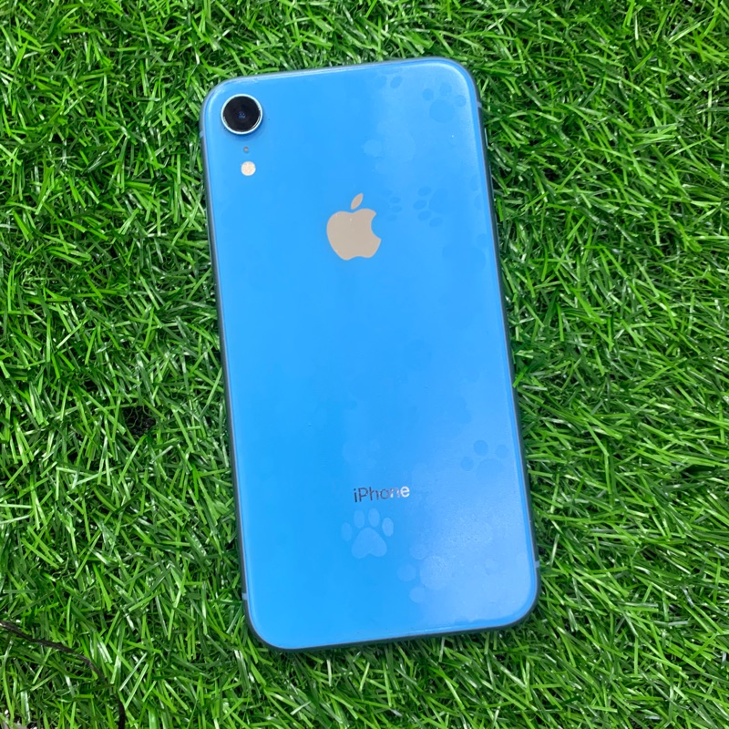 apple 蘋果 iphone xr 128G 藍色 二手 福利機 外觀如圖