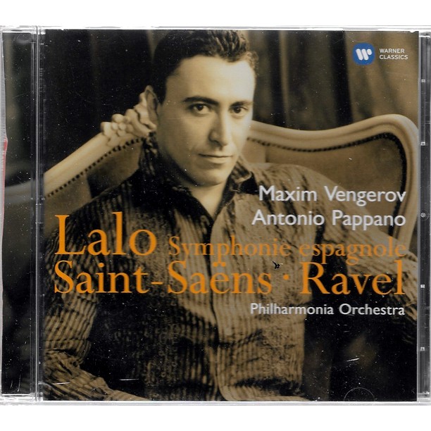 二手CD --帕帕諾-愛樂管絃樂團 // 凡格羅夫的法國浪漫派小提琴協奏曲之夜 ~ 歐版-華納唱片、2003年發行
