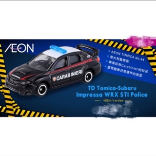 TomicaTomica AEON No.44 Subaru Impressa WRX STI Police 義大利憲兵