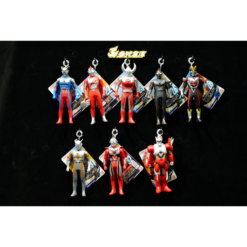 參號倉庫 現貨 超人力霸王  21-40號 軟膠 傑洛 力霸王之父 X艾克斯 暗黑迪卡 光輝傑洛 吉恩博特 奈克薩斯*
