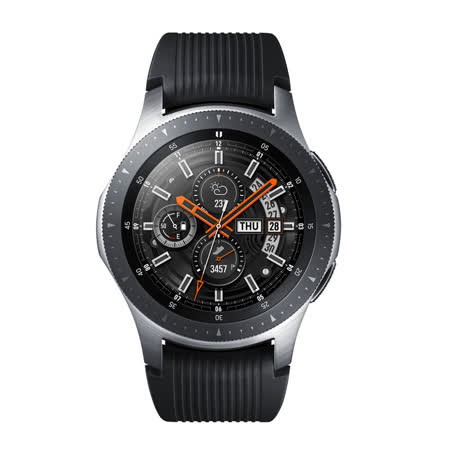 Samsung Galaxy Watch SM-R800 46mm -星燦銀 【贈-Urban Lux手工皮革錶帶】