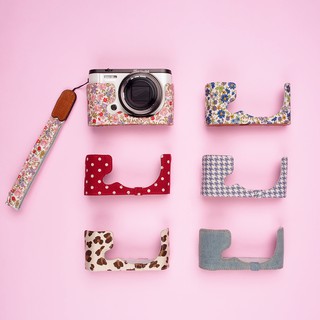 mi81 花布相機套手腕繩組 CASIO ZR3500/ ZR3600/ ZR5500/ ZR5000