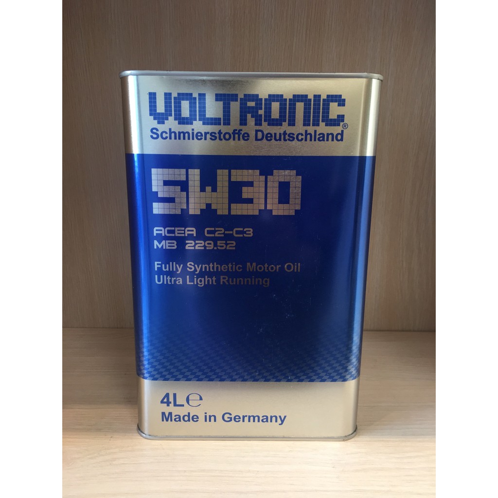 德國進口 摩德Voltronic  5W30 無限級高性能頂級機油4L  現貨附發票