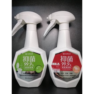 台塑生醫BioLead新升級 浴廁清潔劑(花果香氛)500g/廚房清潔劑(柑橘香氛) 500g《現貨 電子發票》