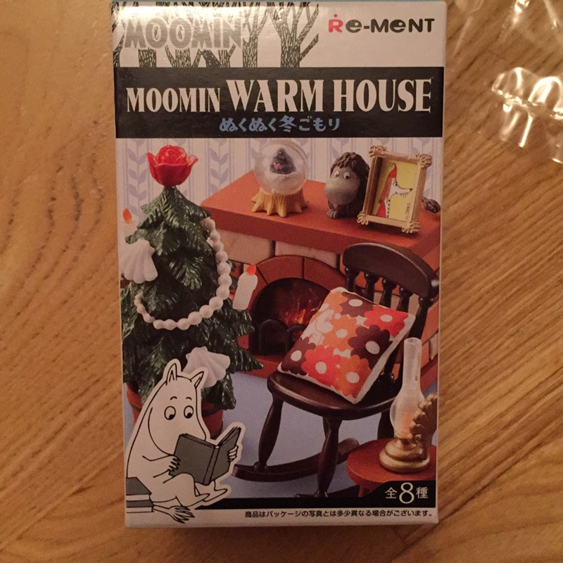 Re-ment Moomin warm house 8 spring has come嚕嚕米 食玩 北歐風 聖誕節 扭蛋