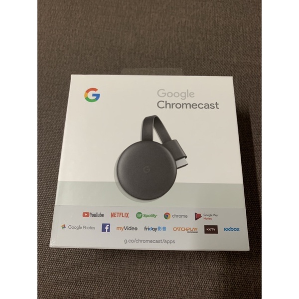 全新未拆封Google Chromecast V3 電視棒 媒體串流播放器 原廠公司貨