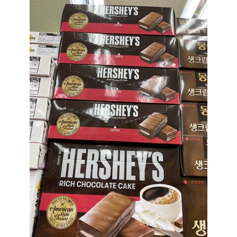 韓國代購 HERSHEY’S 巧克力派 巧克力蛋糕